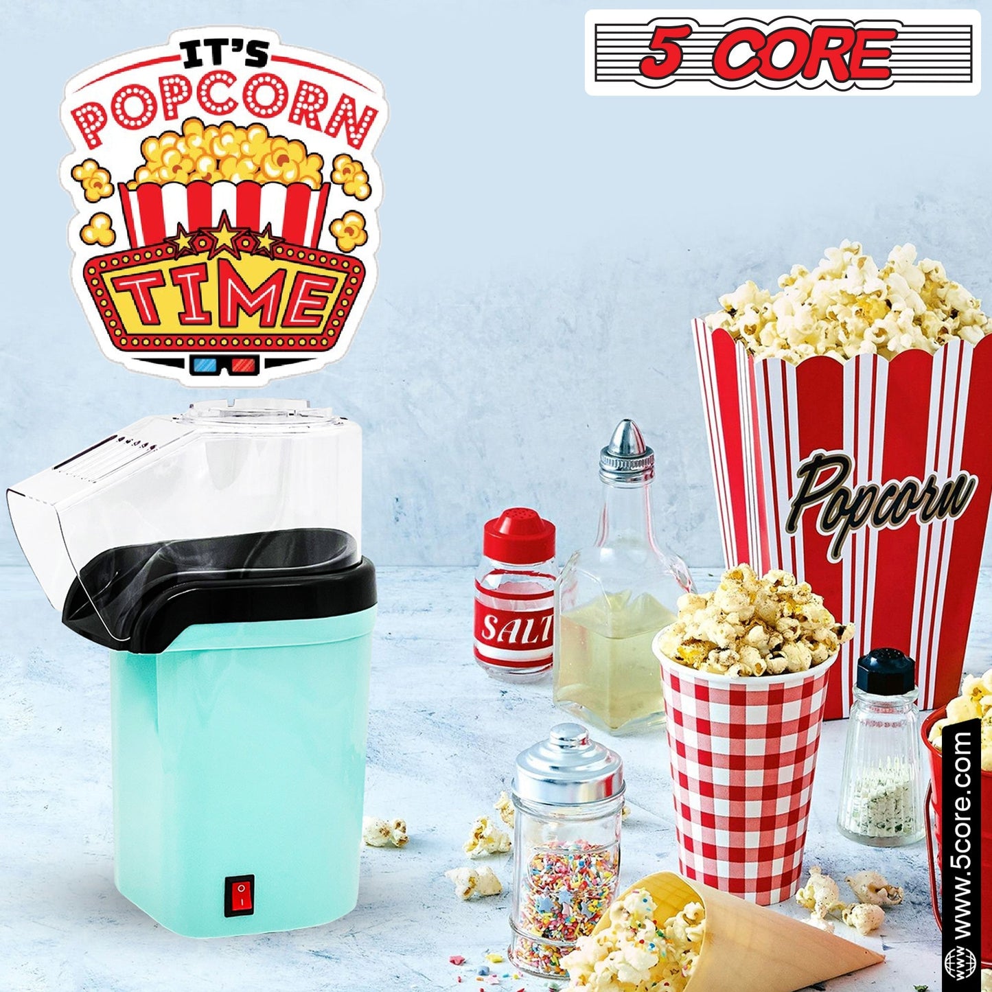 Hot Air Popcorn Machine-2