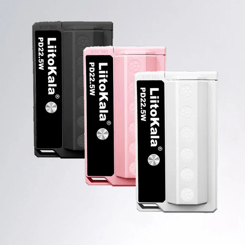 LiitoKala PB-L01 22.5W Portable Power Bank With Replaceable Battery