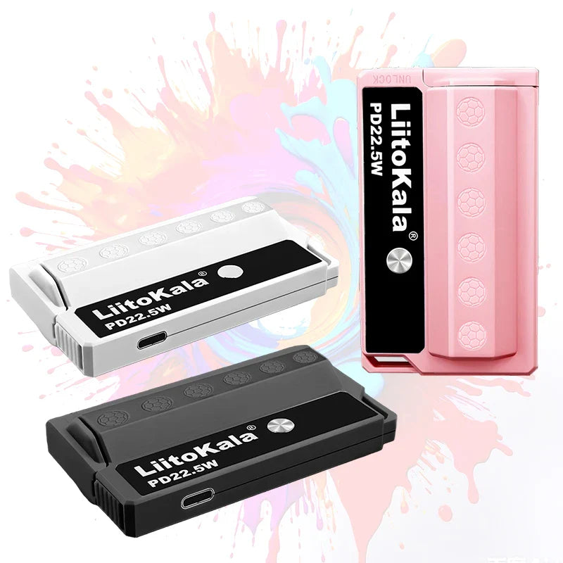 LiitoKala PB-L01 22.5W Portable Power Bank With Replaceable Battery