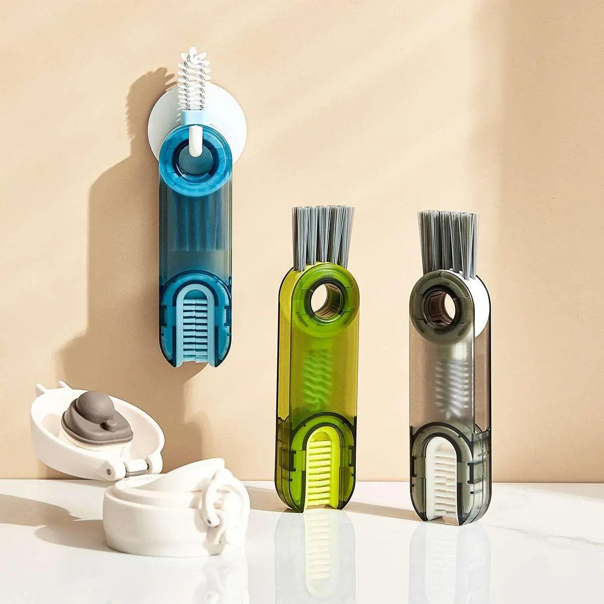 Ultimate 3-in-1 Tiny Bottle Brush for Effortless Cleaning-3