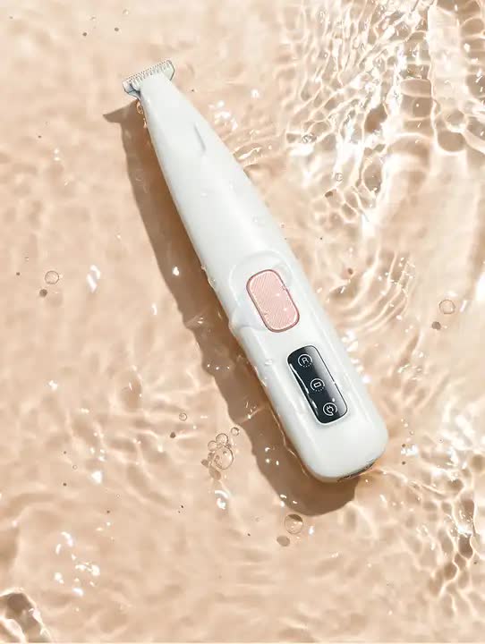 NNEDSZ Waterproof LED Pet Grooming Trimmer | Rechargeable Clippers for Cats and Dogs-2